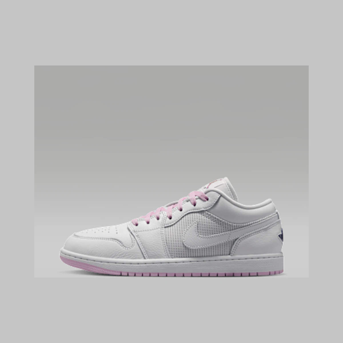 Jordan Air Jordan 1 Low SE Men's Shoes in Pink / Silver / White