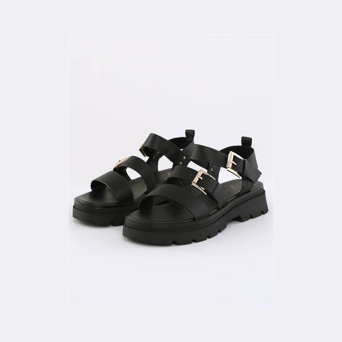Una Healy Something Sandal in Black