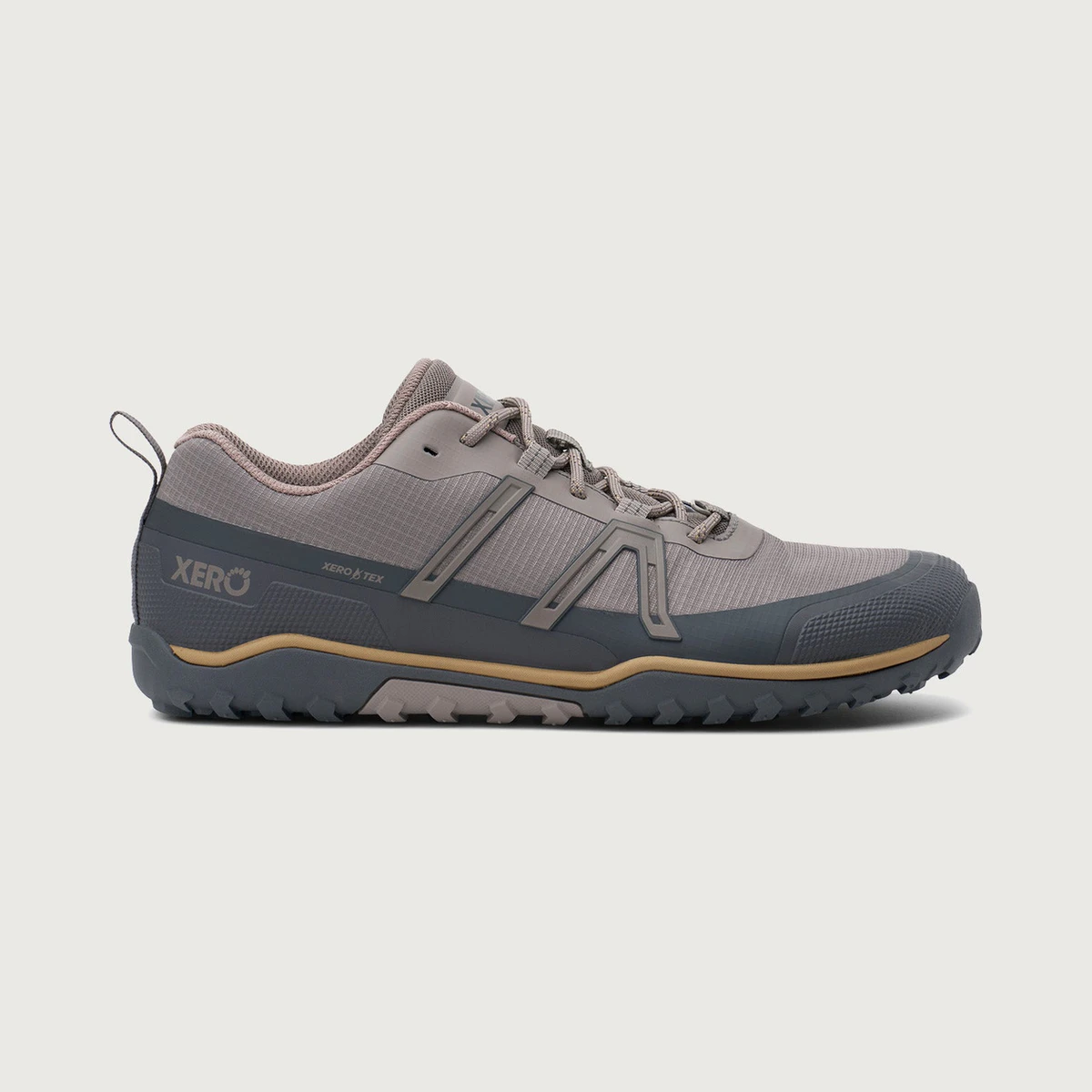 Xero Shoes Scrambler Trail Low WP in Brown / Grey