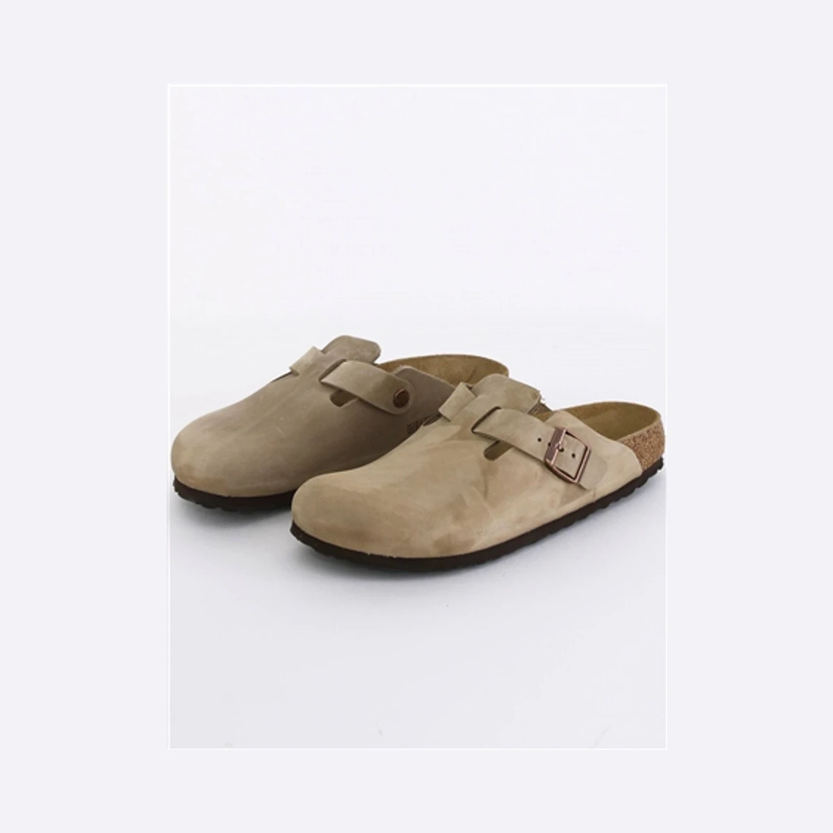Birkenstock Boston Oiled Leather in Brown