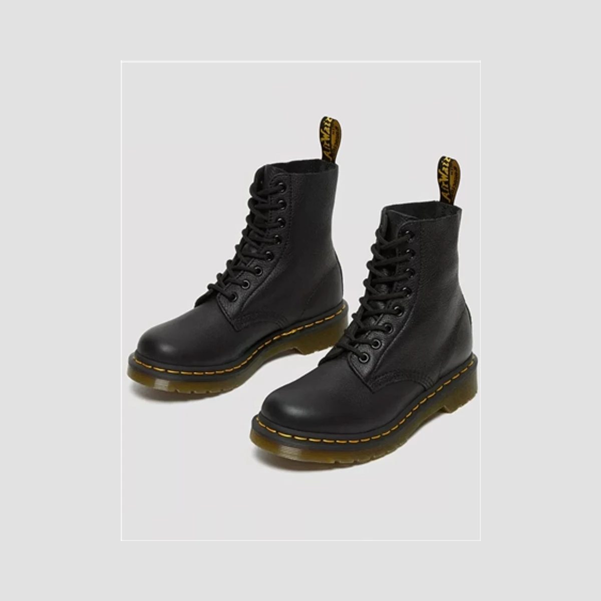 Dr. Martens Smooth Leather 1460 Pascal Virginia Boot in Black