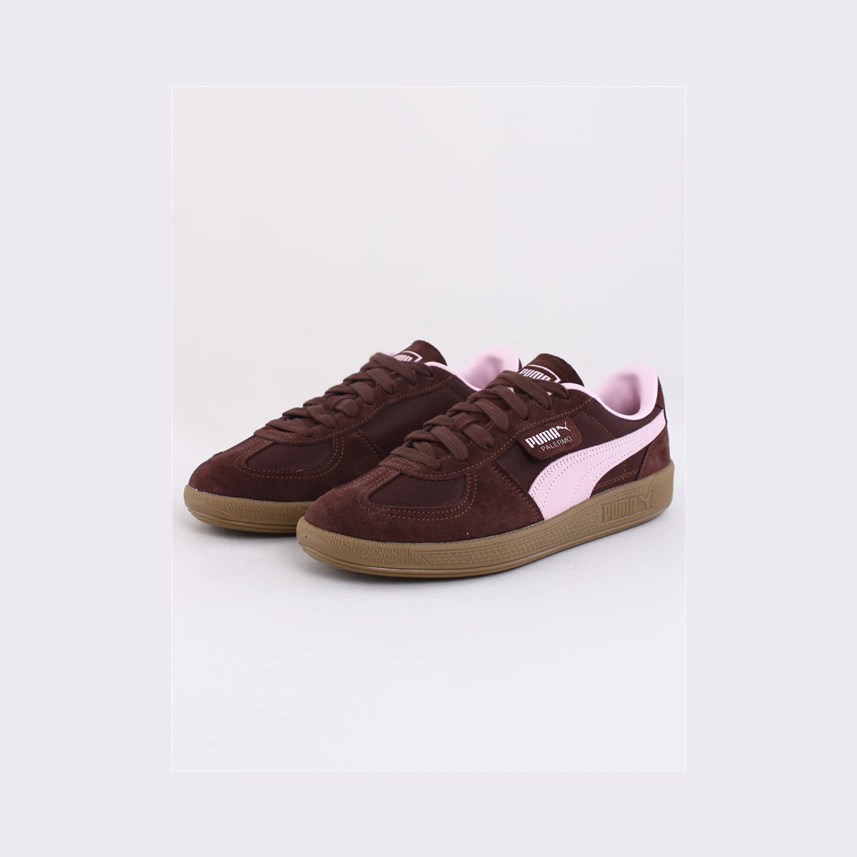 PUMA Palermo Vintage Update Trainers in Brown