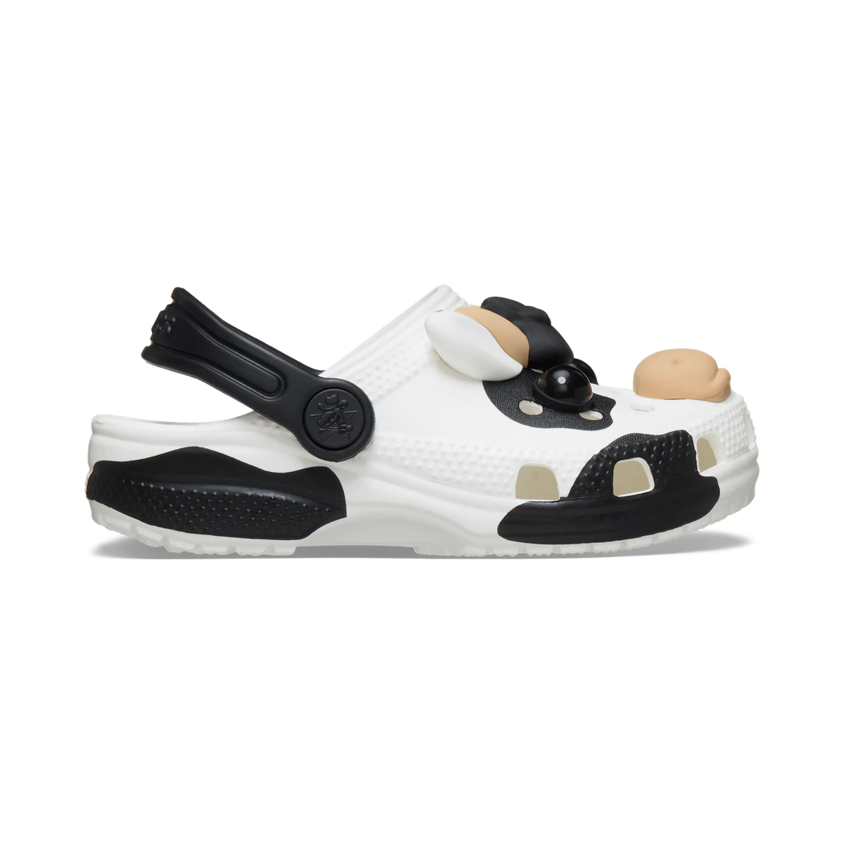 Crocs Toddler IAM Cow Clog in White
