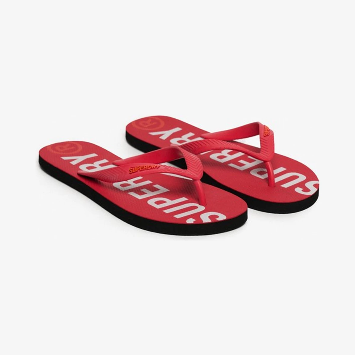 Superdry Core Essential Flip Flops in Red