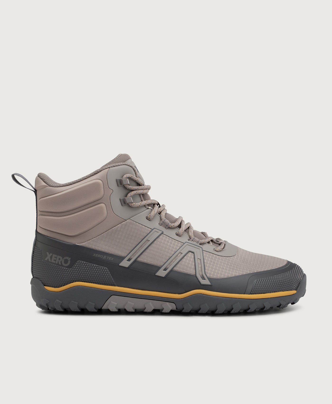 Xero Shoes Scrambler Trail Mid WP in Brown / Grey
