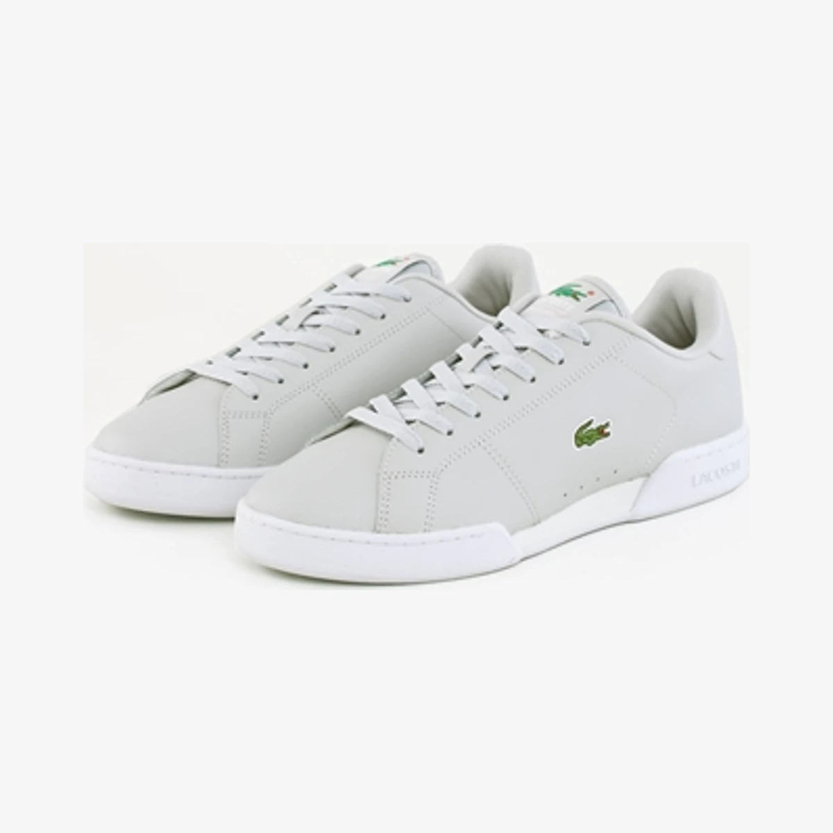 Lacoste Carnaby Cup Leather Sneakers in Grey