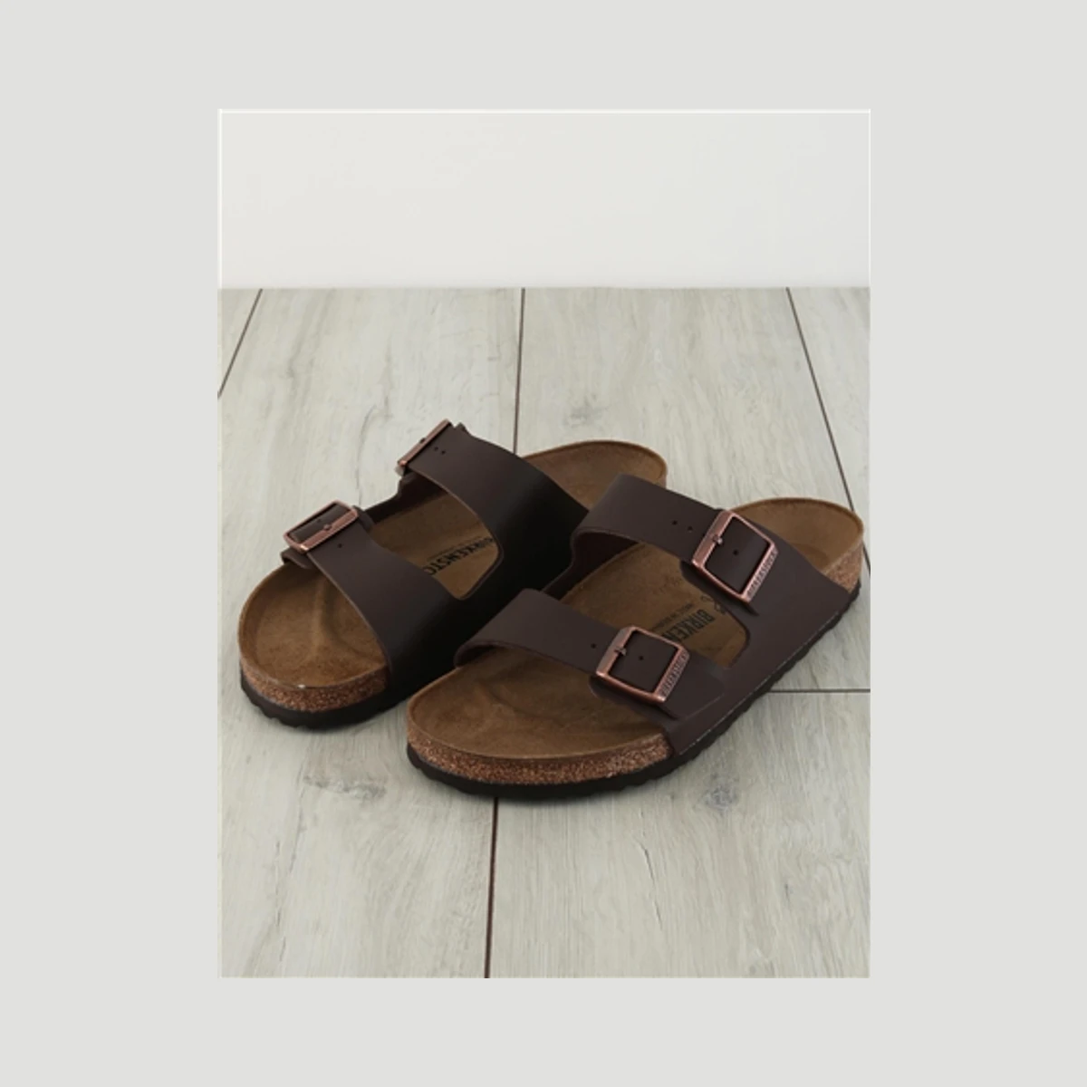 Birkenstock Arizona Birko-Flor Sandals in Brown