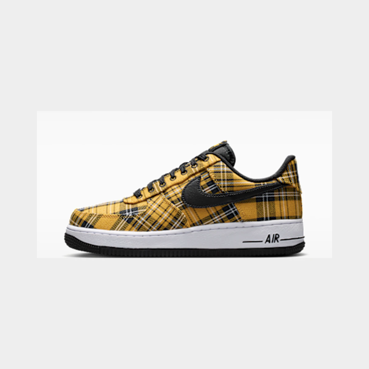 Nike Air Force 1 '07 Women's Shoes in Black / Multicolour / White / Yellow