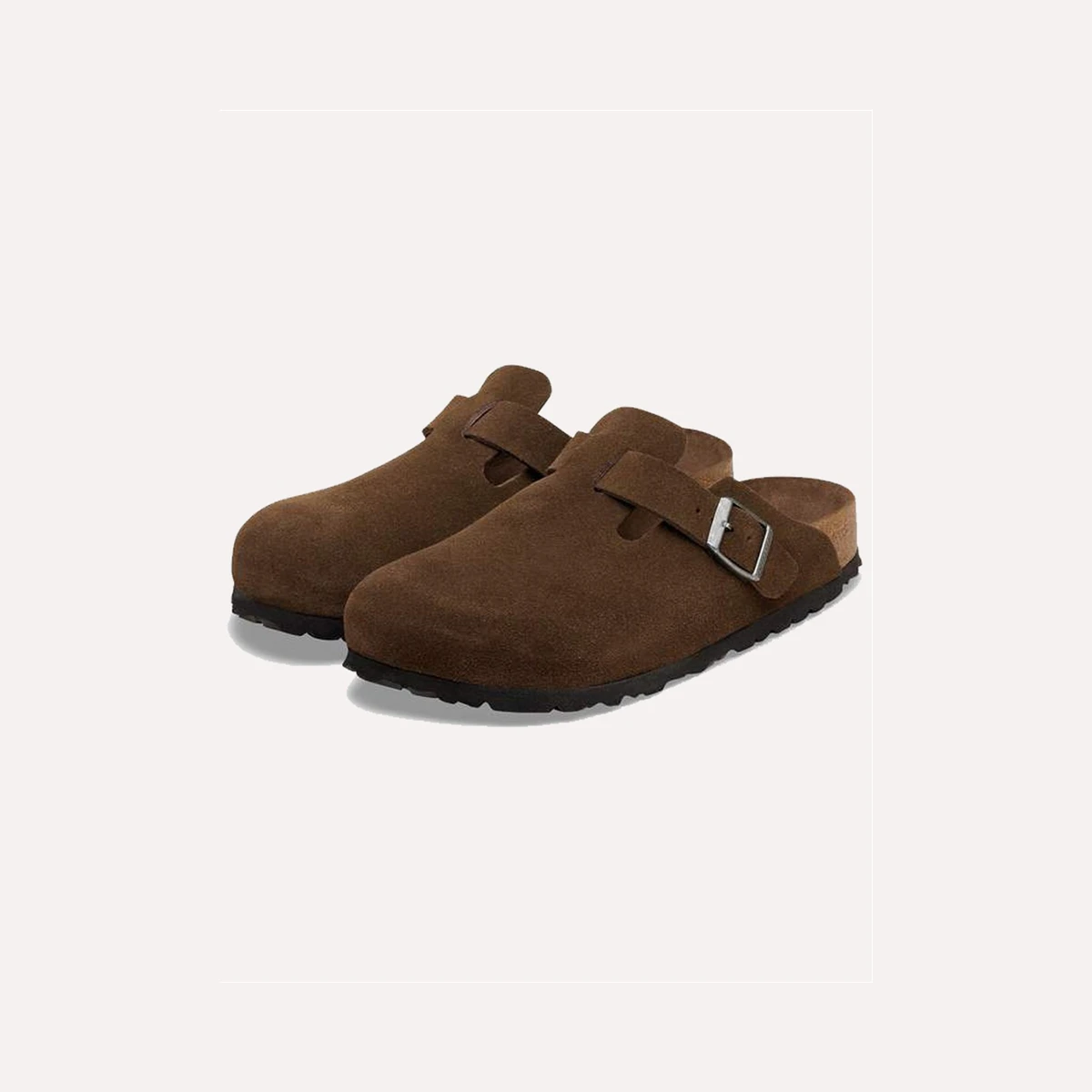 Birkenstock Boston Soft Footbed in Brown