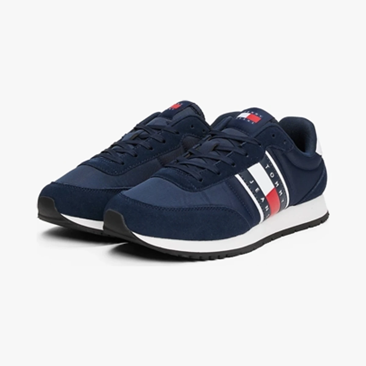 Tommy Jeans Contrast Midsole Trainers in Navy