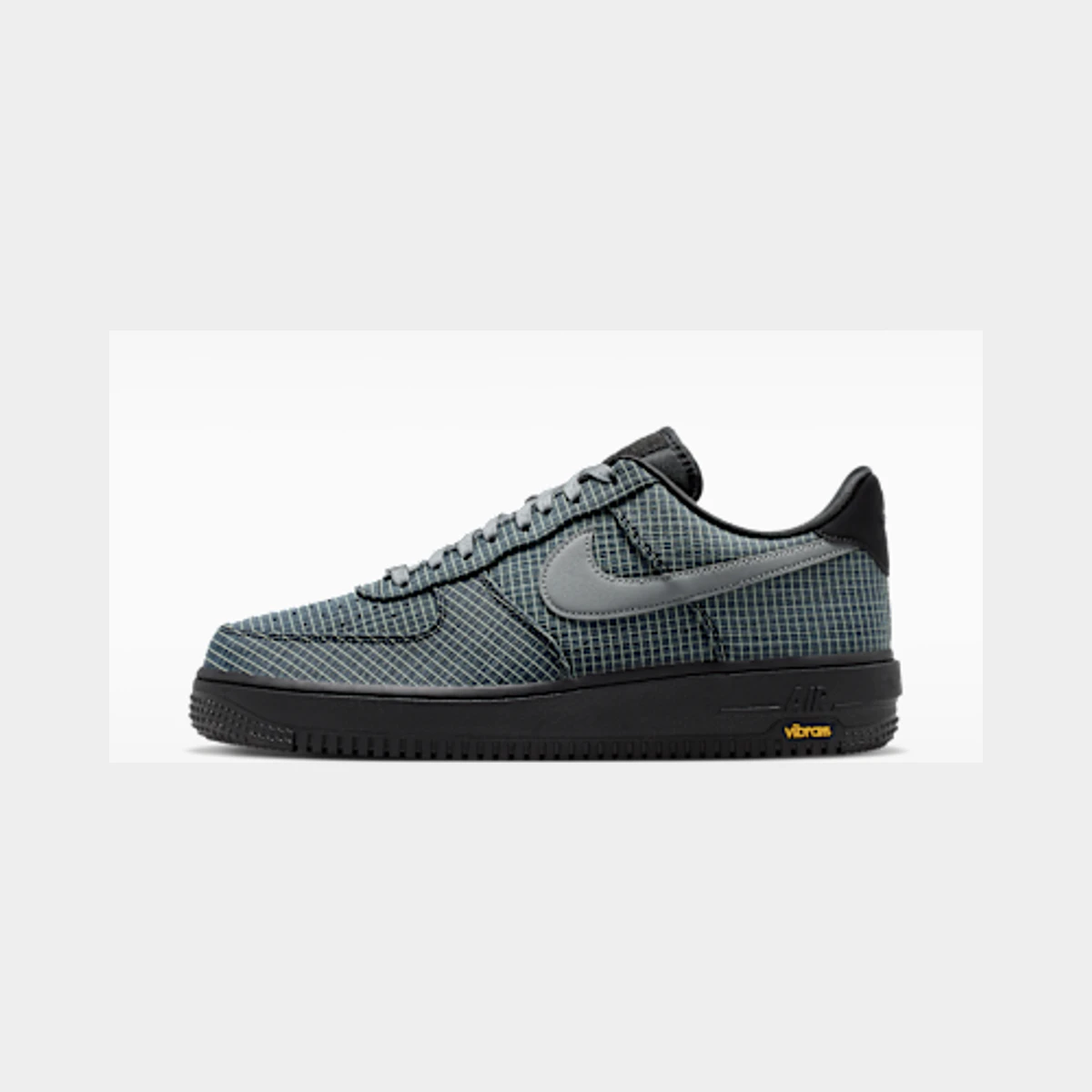 Nike Air Force 1 '07 LX Vibram® Men's Shoes in Black / Grey / Yellow