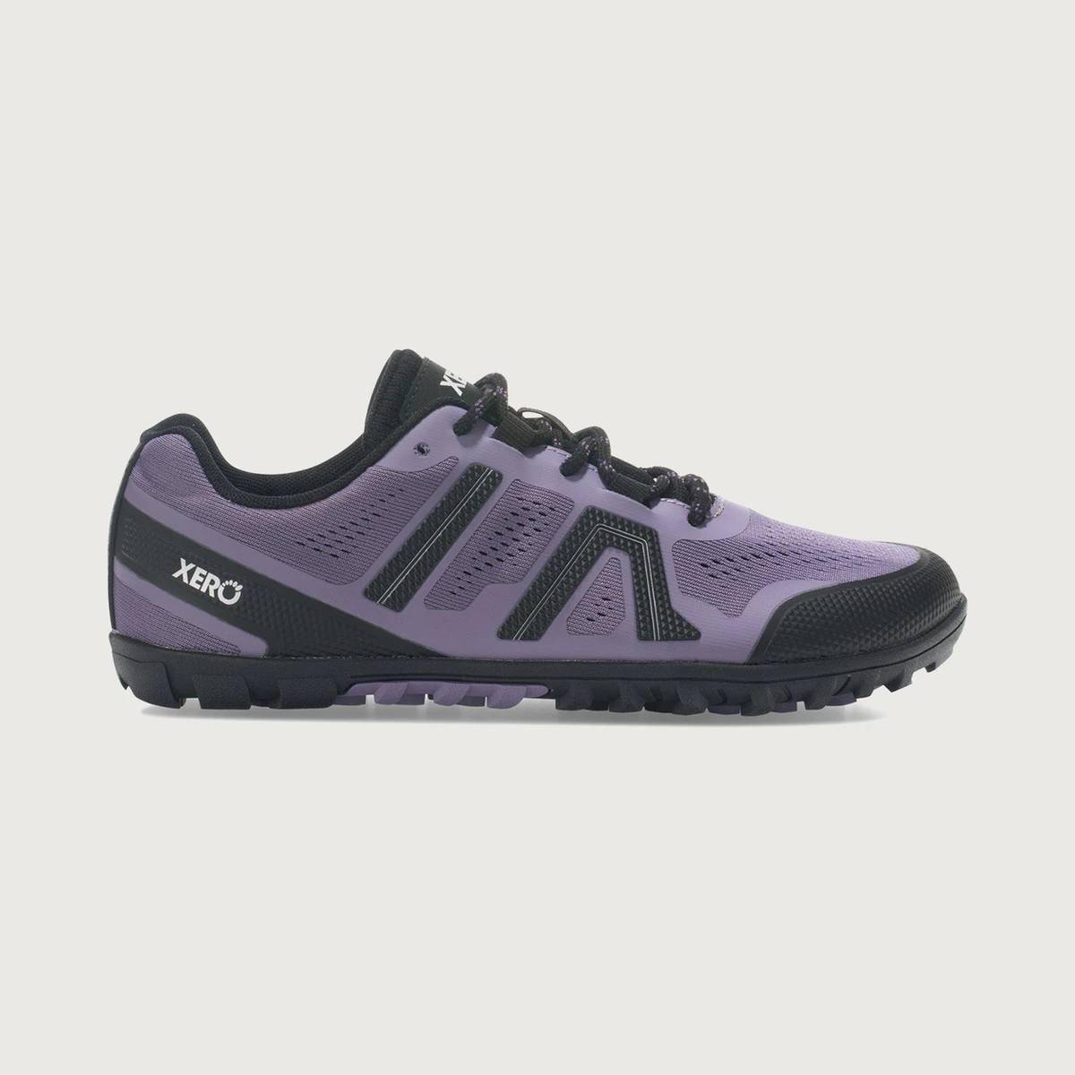 Xero Shoes Mesa Trail II in Green / Purple / Silver