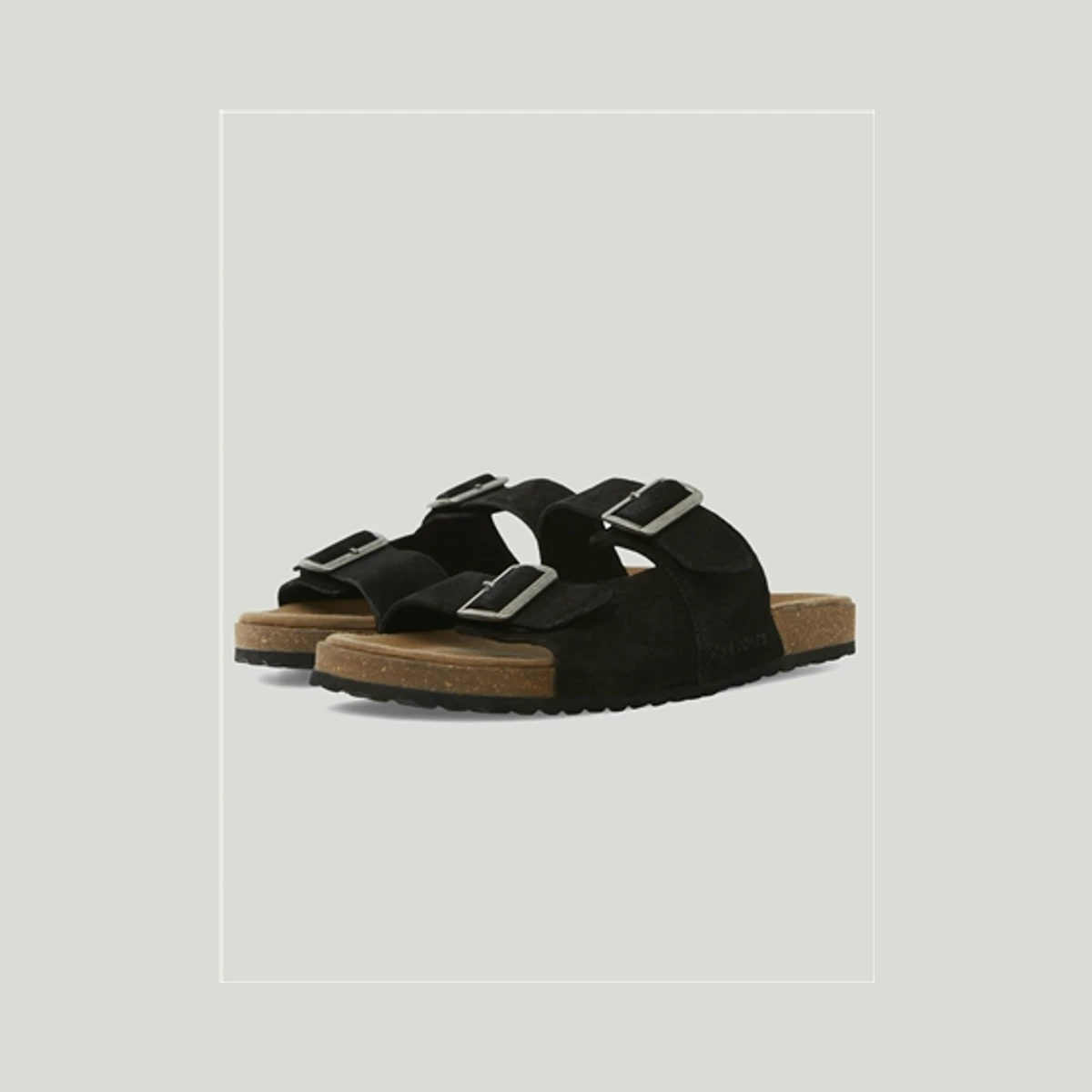 Jack & Jones Louis Suede Sandal in Black