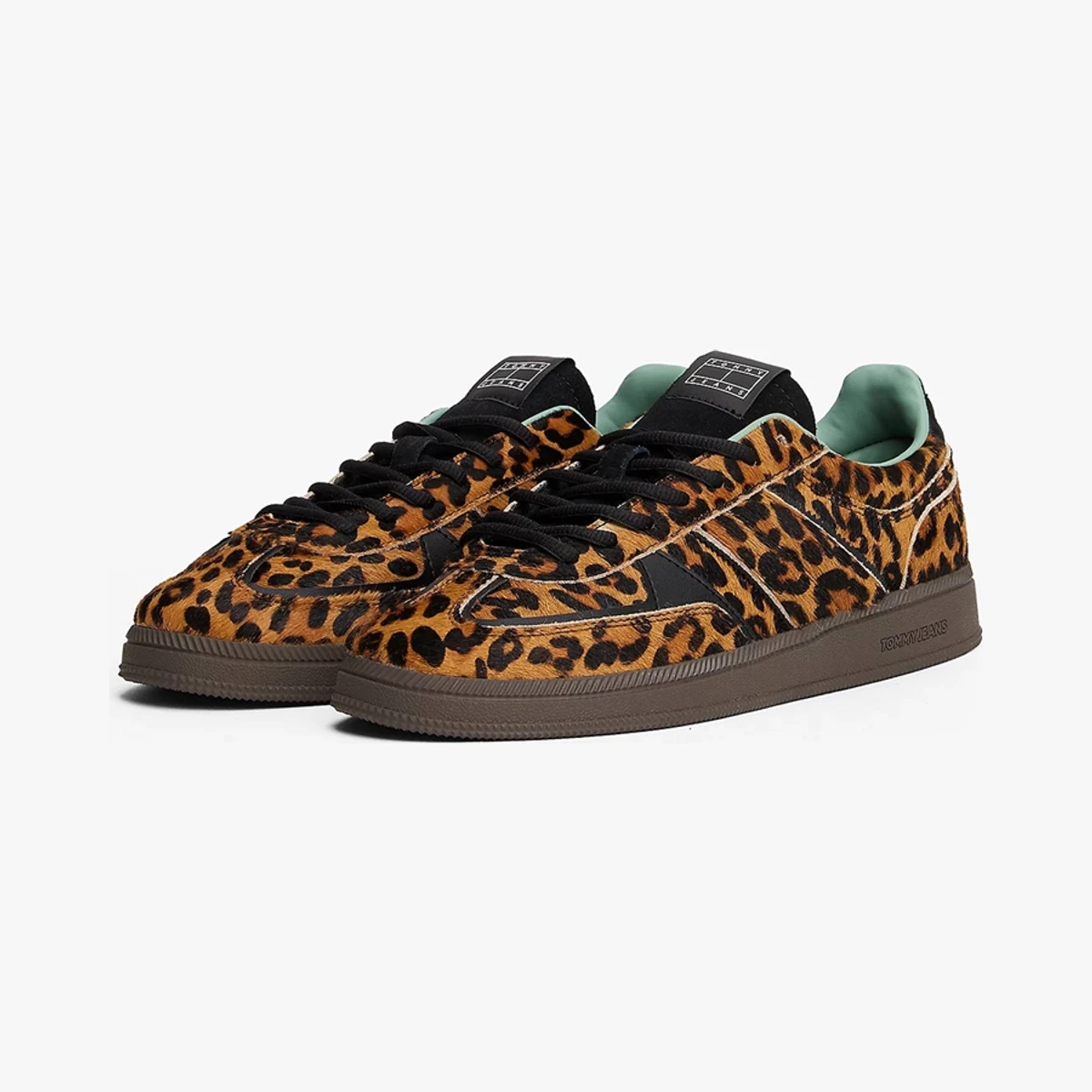 Tommy Jeans Print The Greenwich Trainers in White