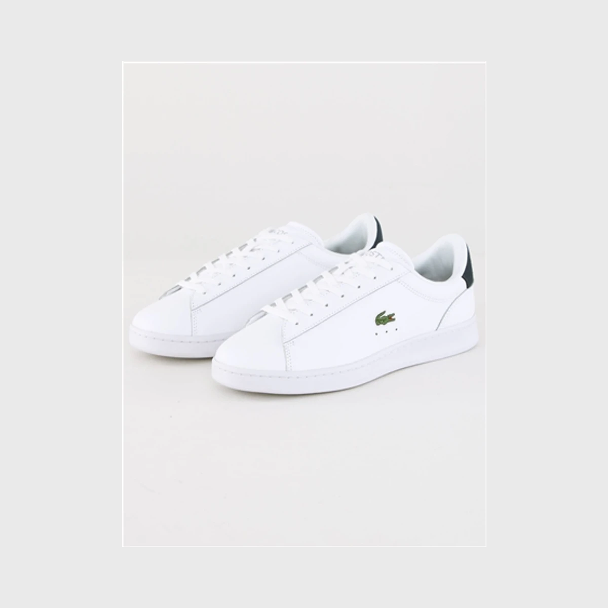 Lacoste Carnaby Set Leather Sneakers in White