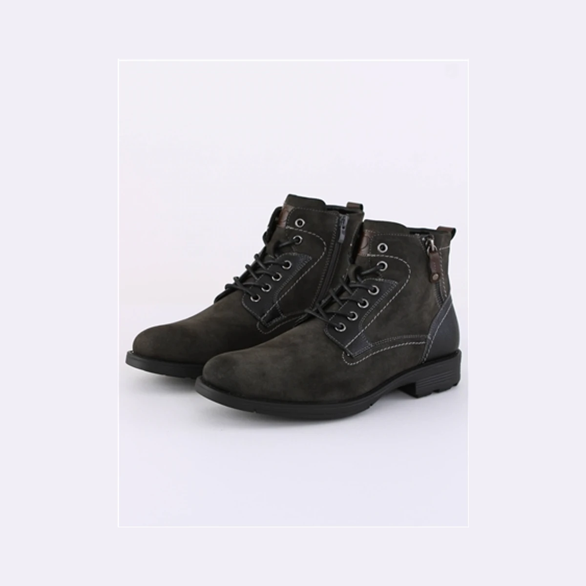 Brent Proserpine Lace Boot in Black