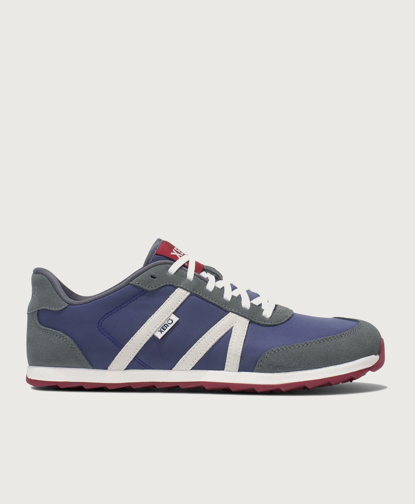Xero Shoes Wynn in Blue / Grey / Red