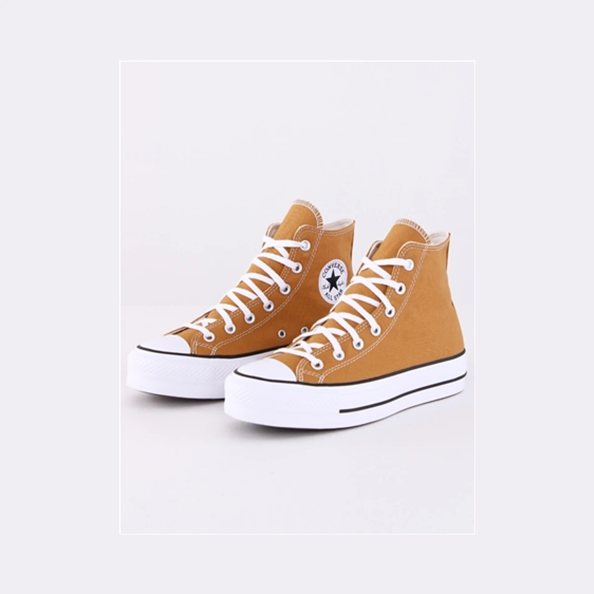 Converse Chuck Taylor All Star Lift Platform High Top Shoes in Brown