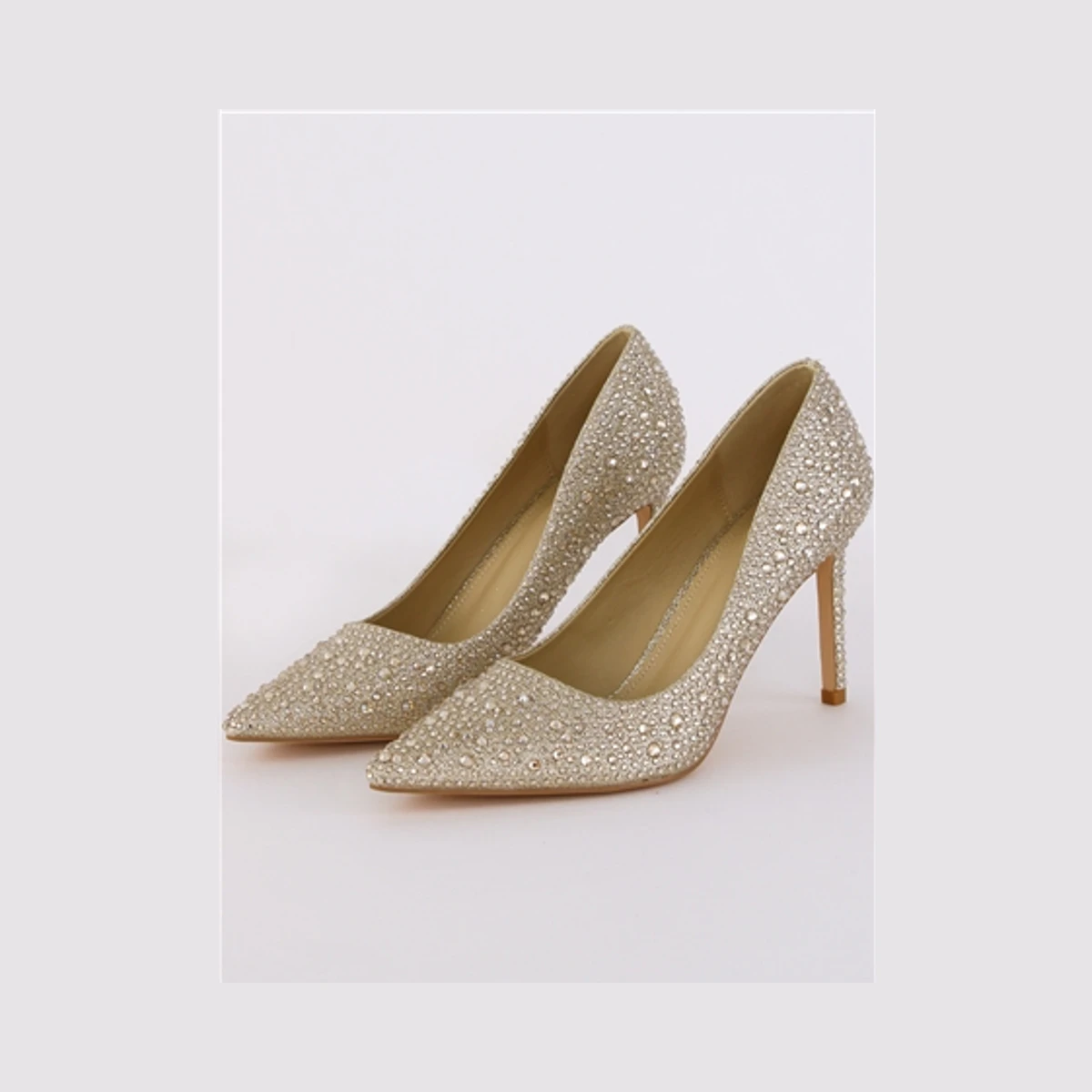 Truffle Heel in Gold