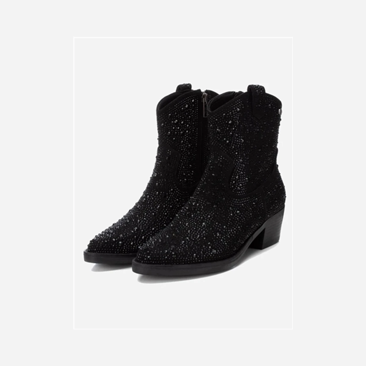 XTI Diamante Country Boot in Black