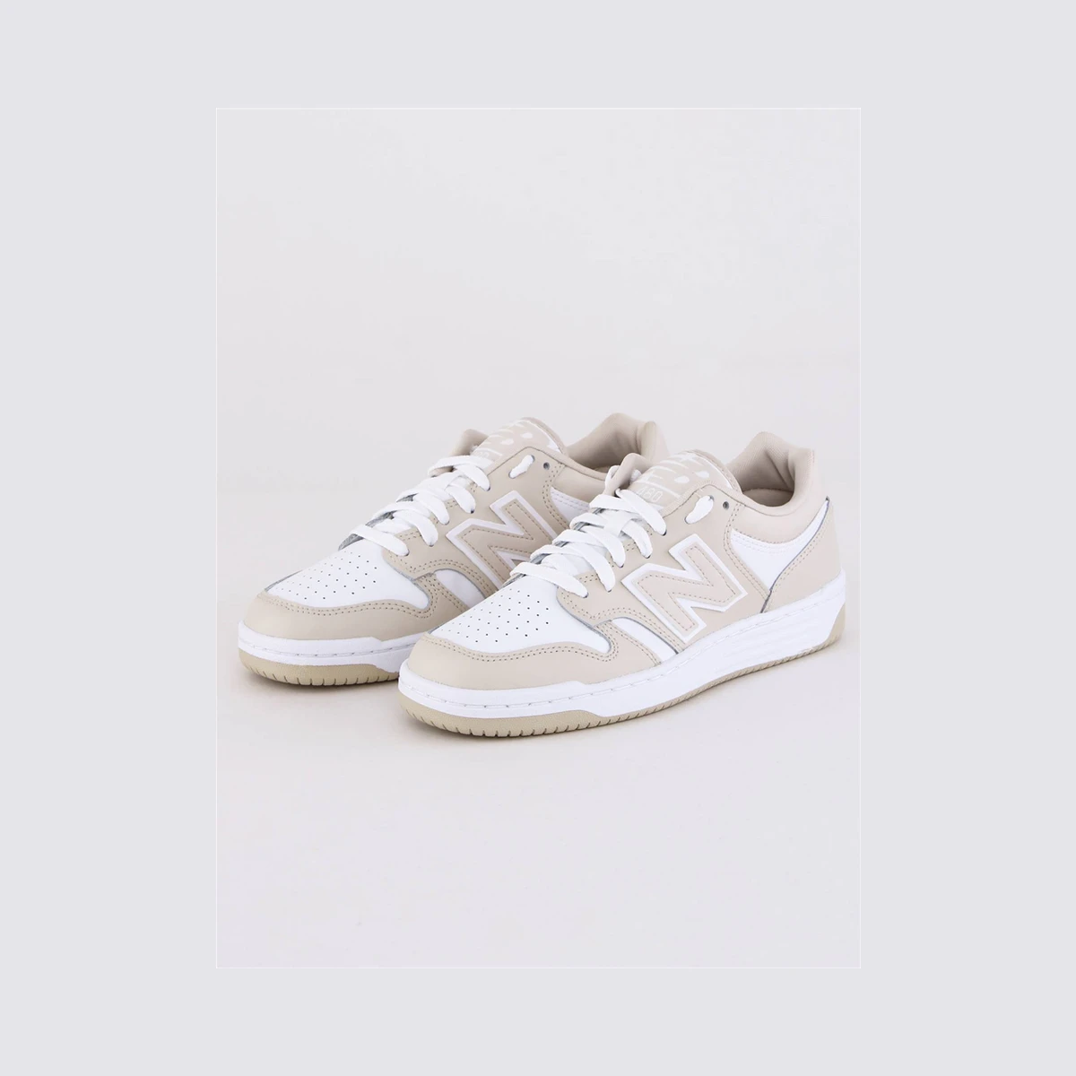New Balance 480 Trainers in Beige