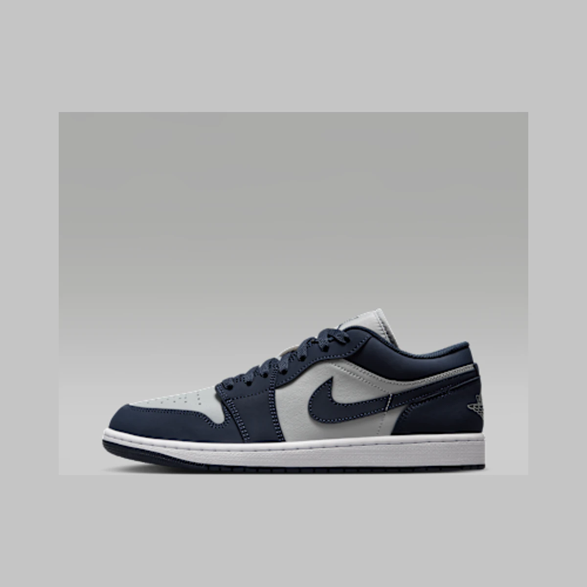 Jordan Air Jordan 1 Low Men's Shoes in Grey / Pink