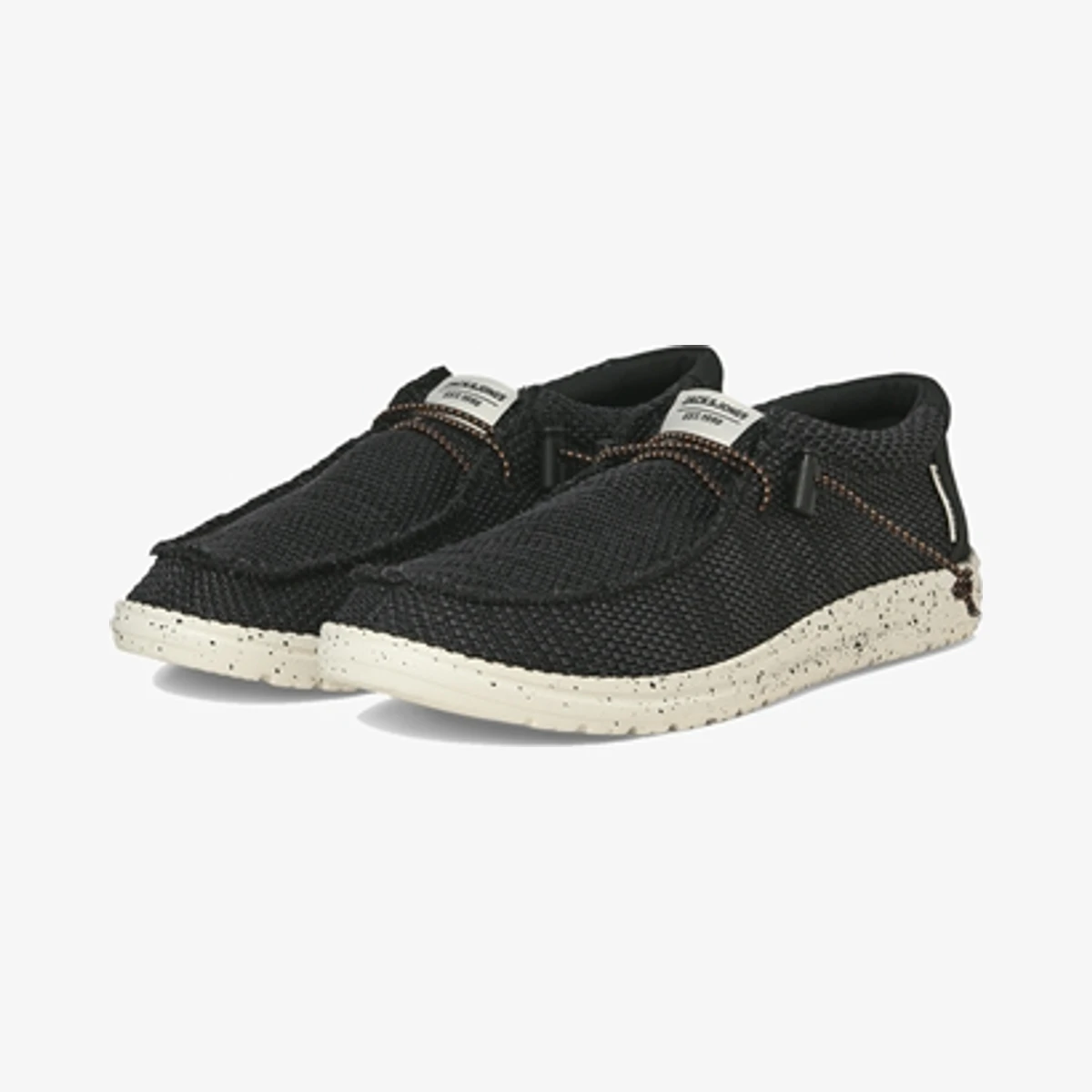 Jack & Jones Taffy Mesh Loafer in Black