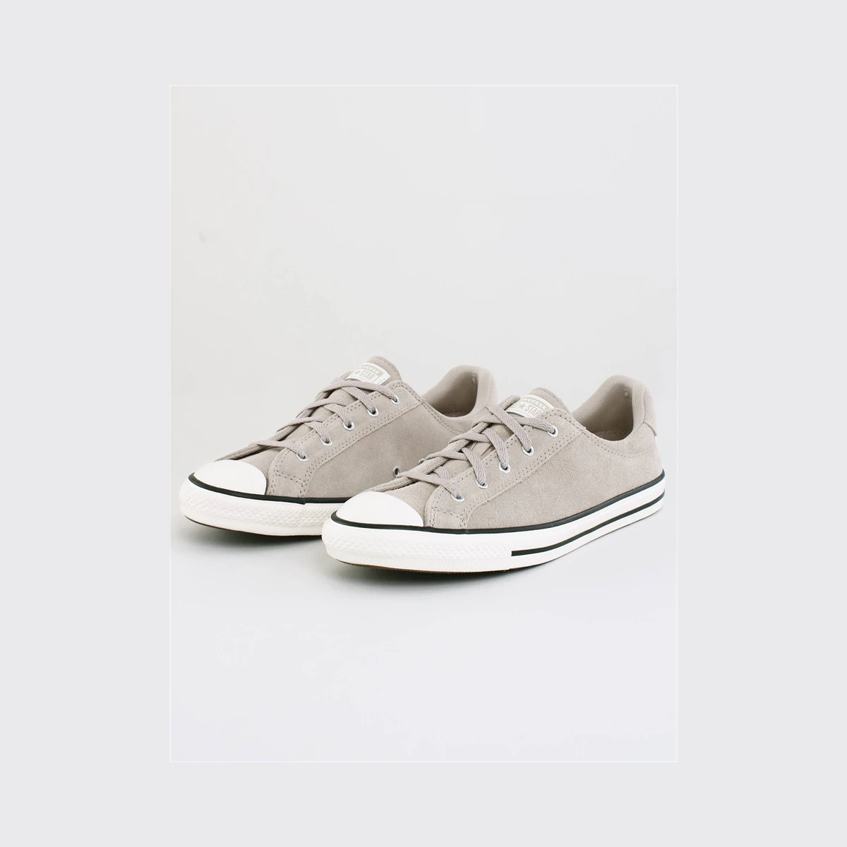 Converse Chuck Taylor All Star Dainty Suede Low Top in Grey