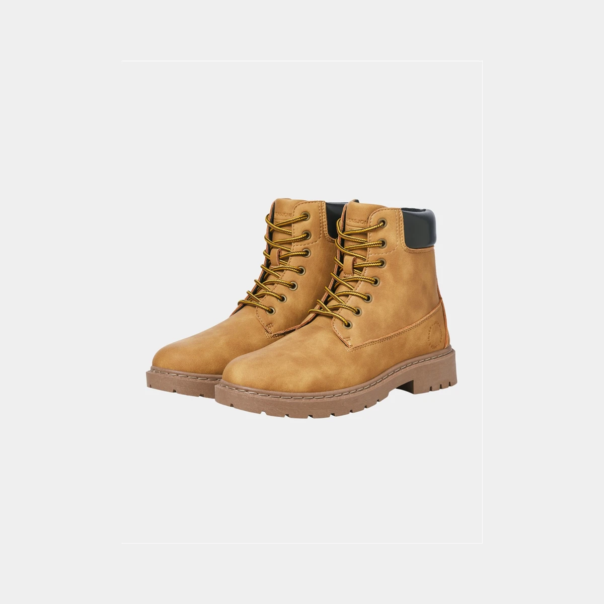 Jack & Jones Wainsworth Lace Up Boot in Grey