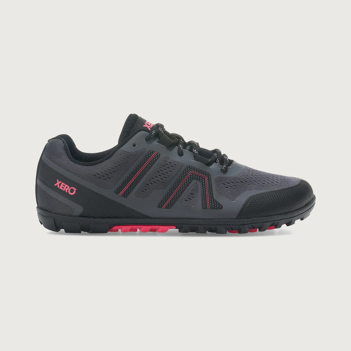 Xero Shoes Mesa Trail II in Grey / Pink