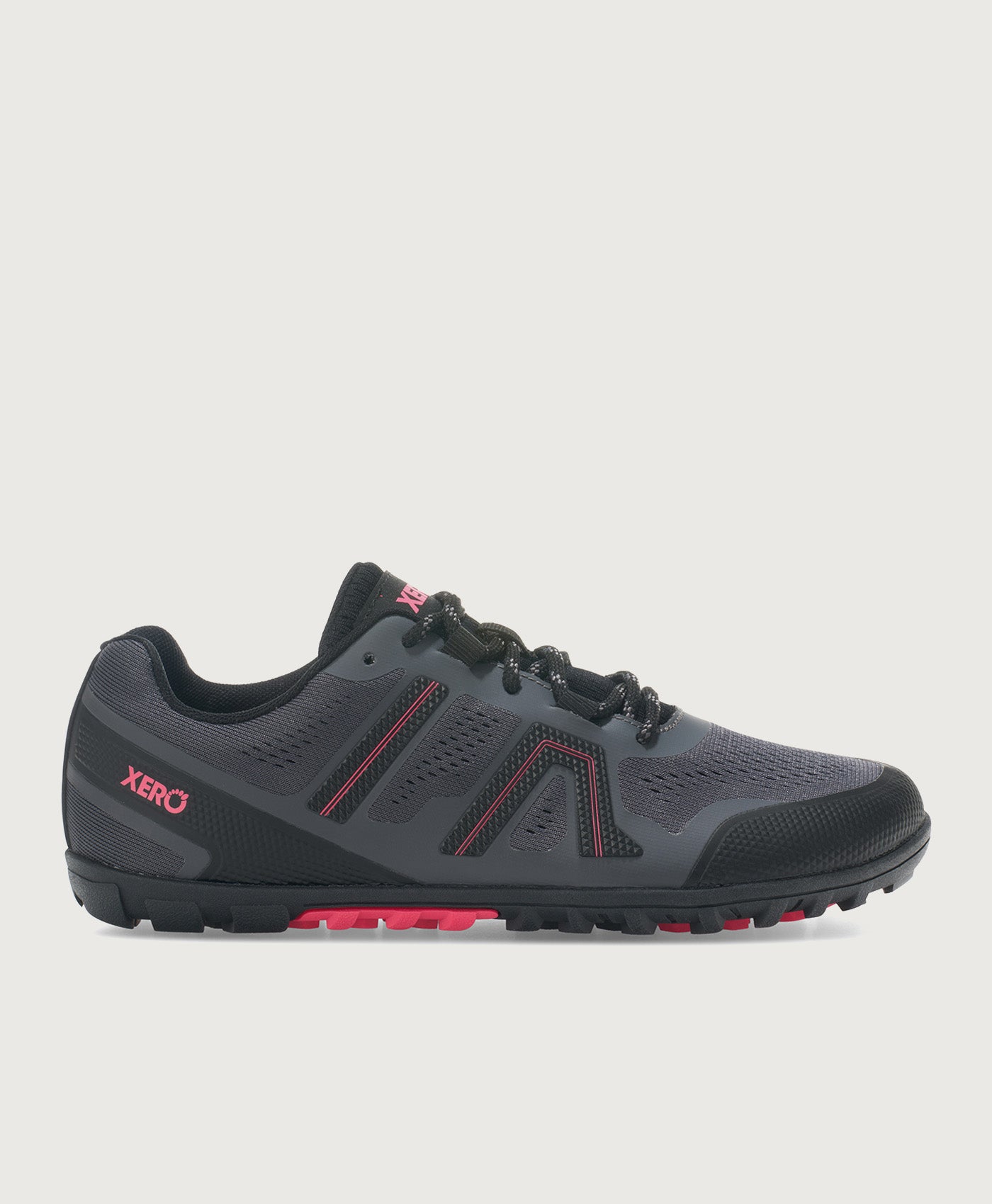 Xero Shoes Mesa Trail II in Grey / Pink