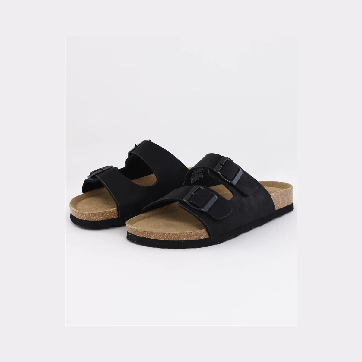 Susst Palma Double Strap Sandal in Black