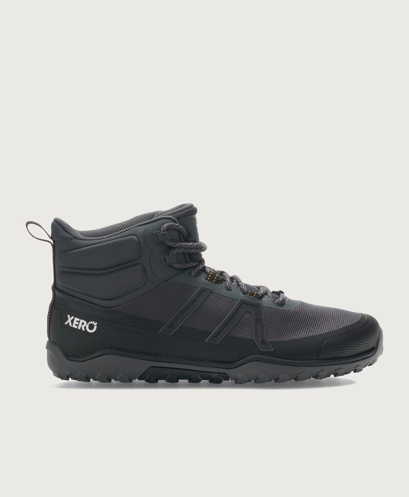 Xero Shoes Scrambler Trail Mid in Black / Grey