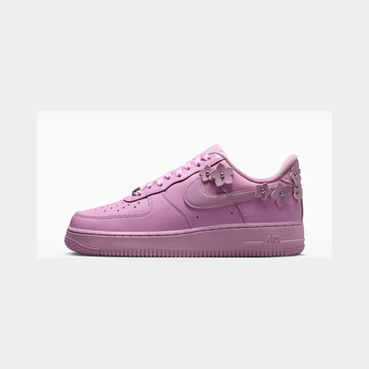 Nike Air Force 1 '07 'Florette' Women's Shoes in Metallic / Pink / Silver