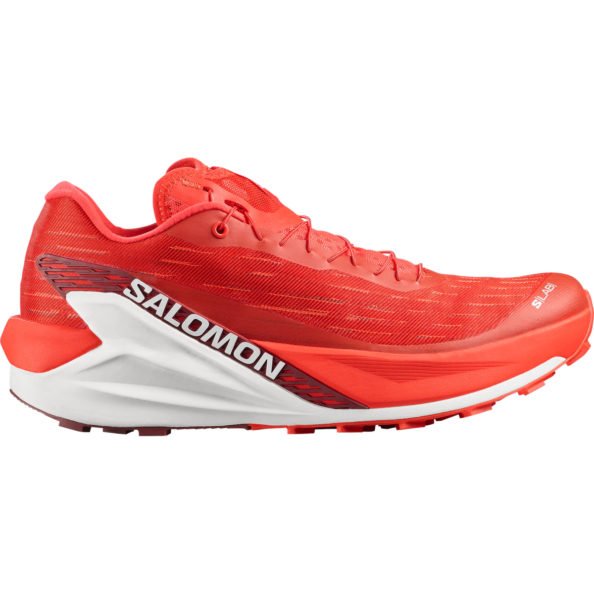 Salomon S/LAB Pulsar 4 in Off White / Red