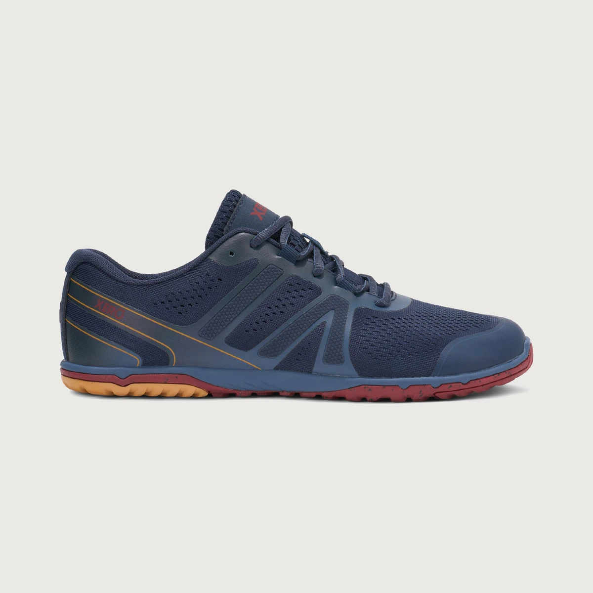 Xero Shoes HFS II in Navy / Orange / Red