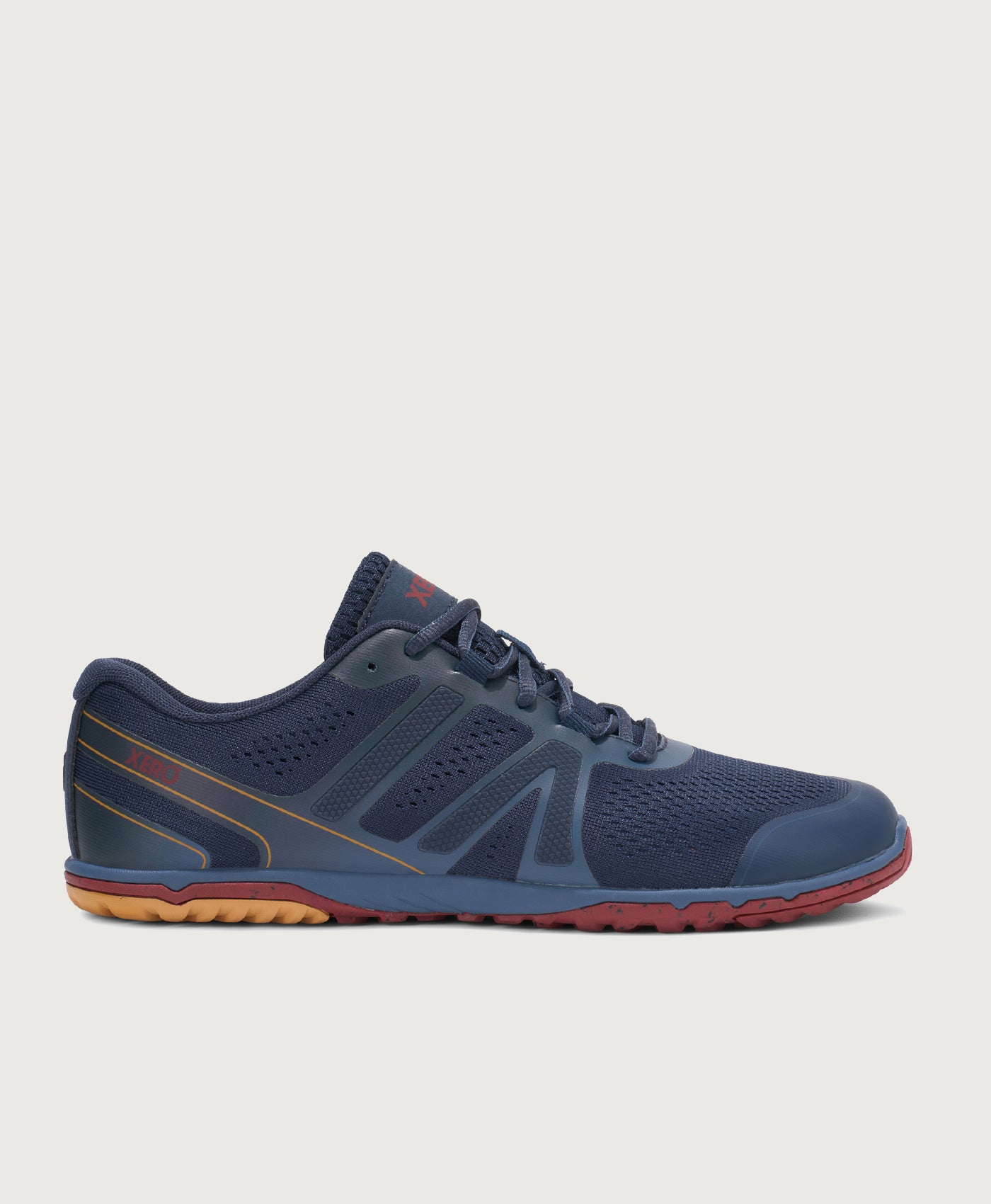 Xero Shoes HFS II in Navy / Orange / Red
