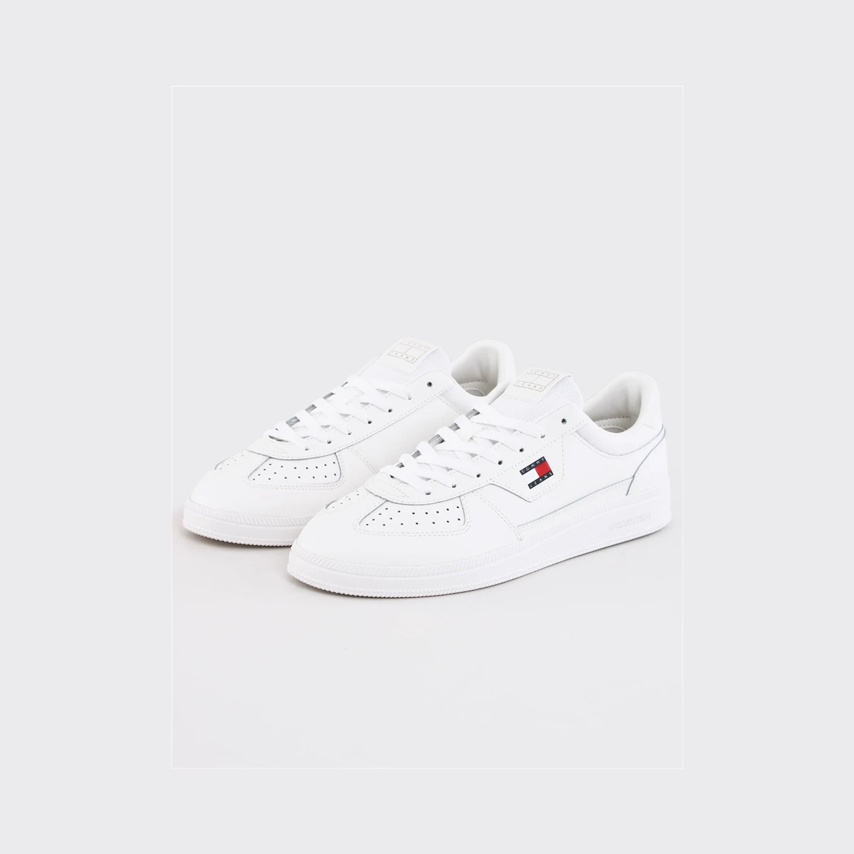 Tommy Jeans The Greenwich Leather Trainers in White