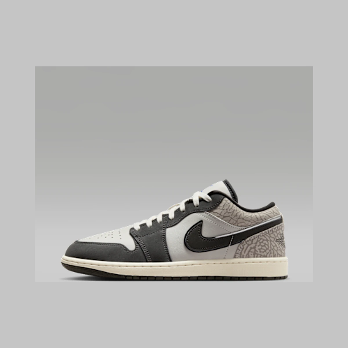 Jordan Air Jordan 1 Low SE Men's Shoes in Grey / Off White