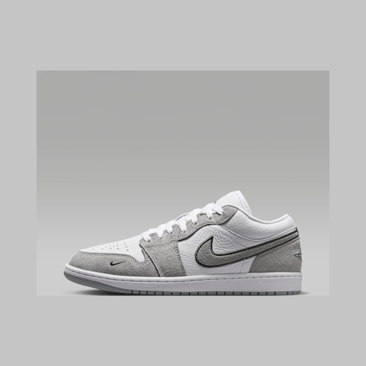 Jordan Air Jordan 1 Low SE Men's Shoes in Grey / White