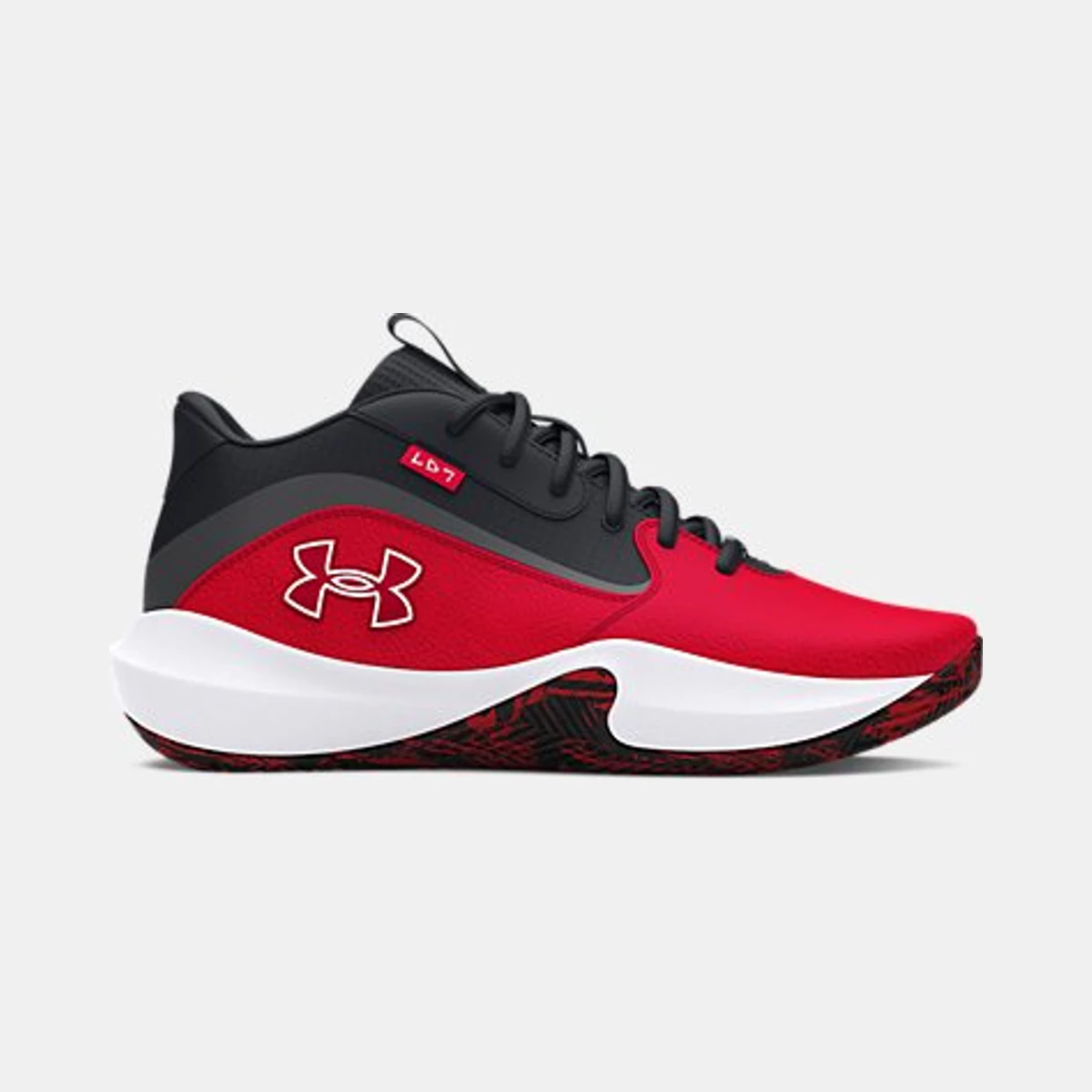 Under Armour UA Lockdown 7 Unisex Basketball Shoes in Black