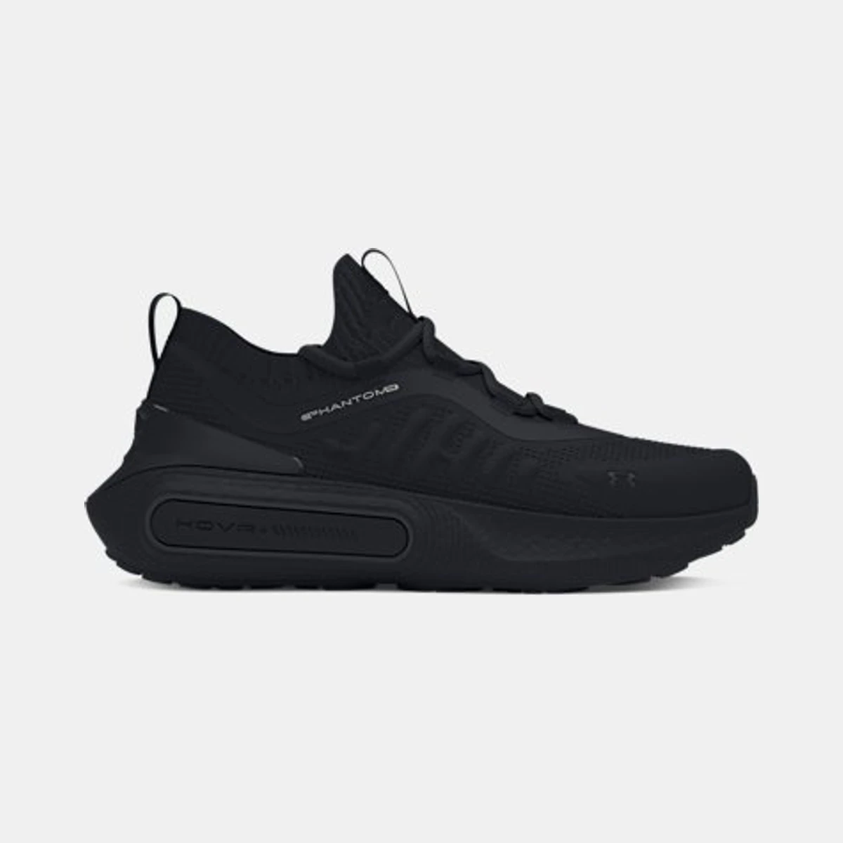 Under Armour UA Phantom 4 Grade School Running Shoes in Black