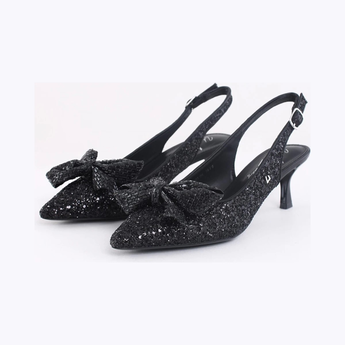 Una Healy I'M Not Ok Heels in Black