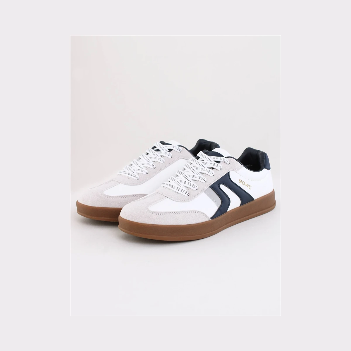 Lloyd & Pryce Burwett Lace Trainer in White