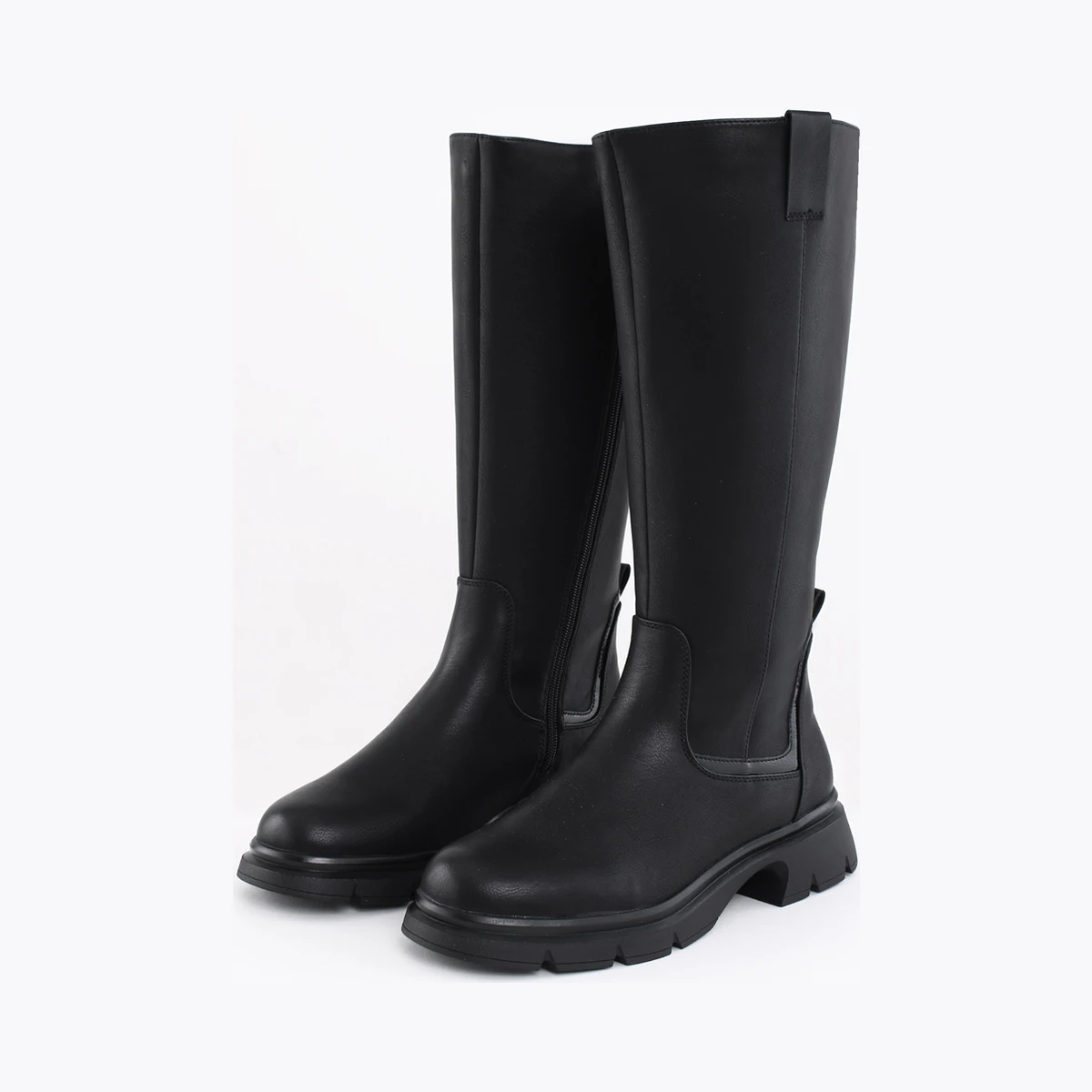 Redz Knee High Boot in Black