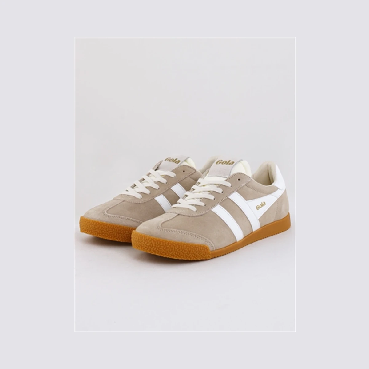 Gola Elan Trainers in Beige