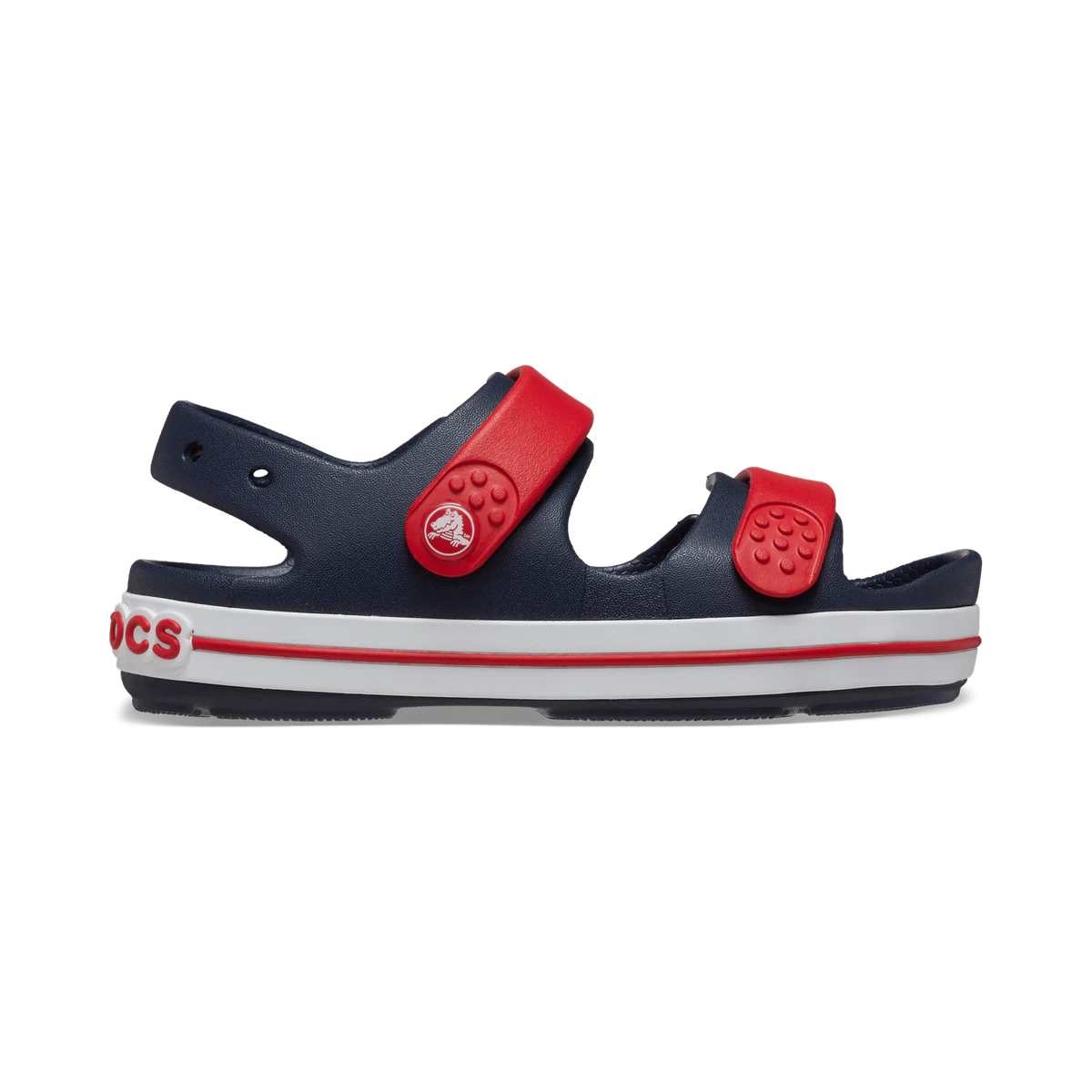 Crocs Toddler Crocband&trade; Cruiser Sandal in Grey