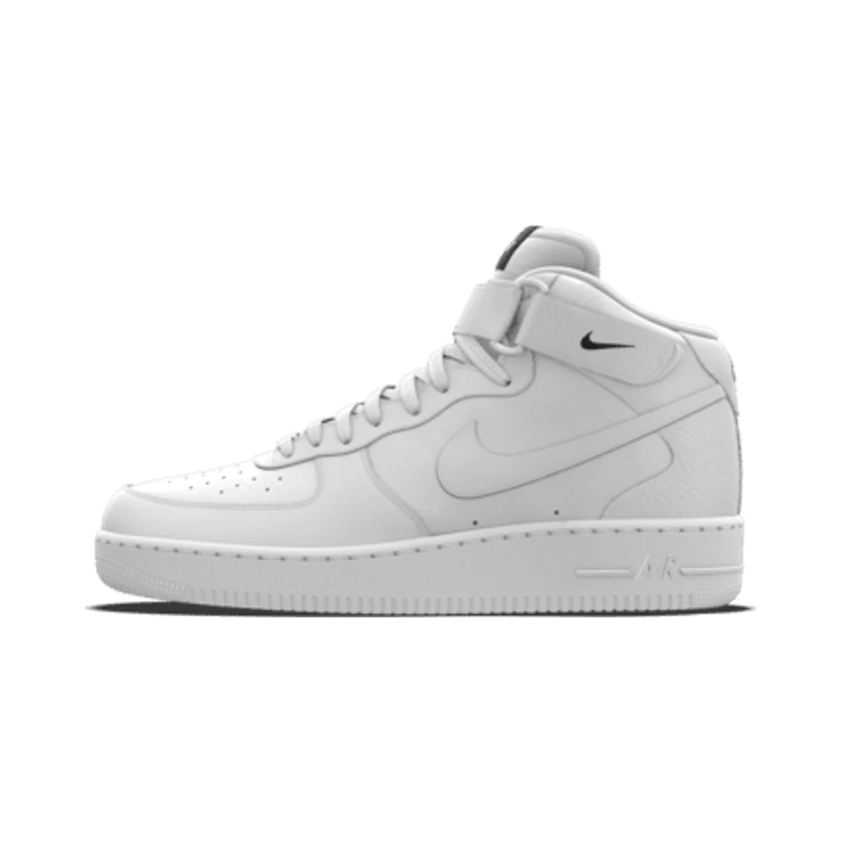 Nike Air Force 1 Mid By You Custom Men's Shoes in Multicolour