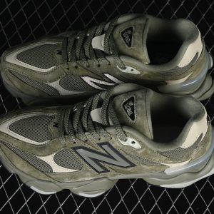 New Balance 9060 Retro Casual Shoes Army