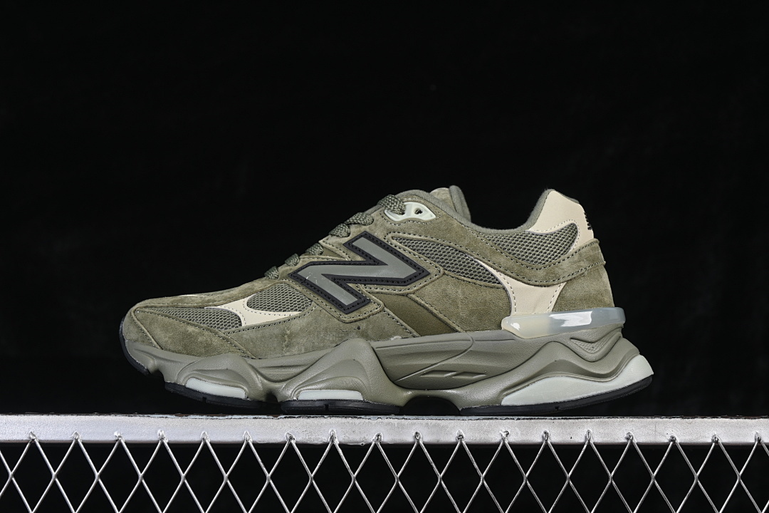 New Balance 9060 Retro Casual Shoes Army